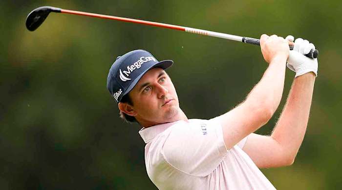 J.T. Poston watches a shot at the 2023 U.S. Open.